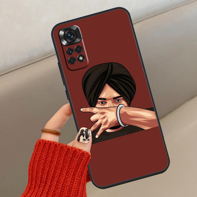 Sidhu Moosewala Case For Xiaomi Redmi Note 14 10 11 12 13 15 Pro Plus Cover For Redmi 15 14C 10C 12C 13C 15C