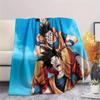Dragon Ball  Print Flannel Blanket, High quality Comfortable for All Seasons, Home Decor, Warmth and Comfort