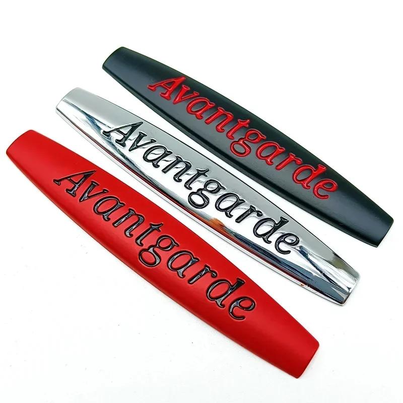 3D Metal Avantgarde Car Side Fender Emblem Badge Sticker For Mercedes Benz C E Class C180 W203 W204 W204 C300 E300 E320 E350 WX4