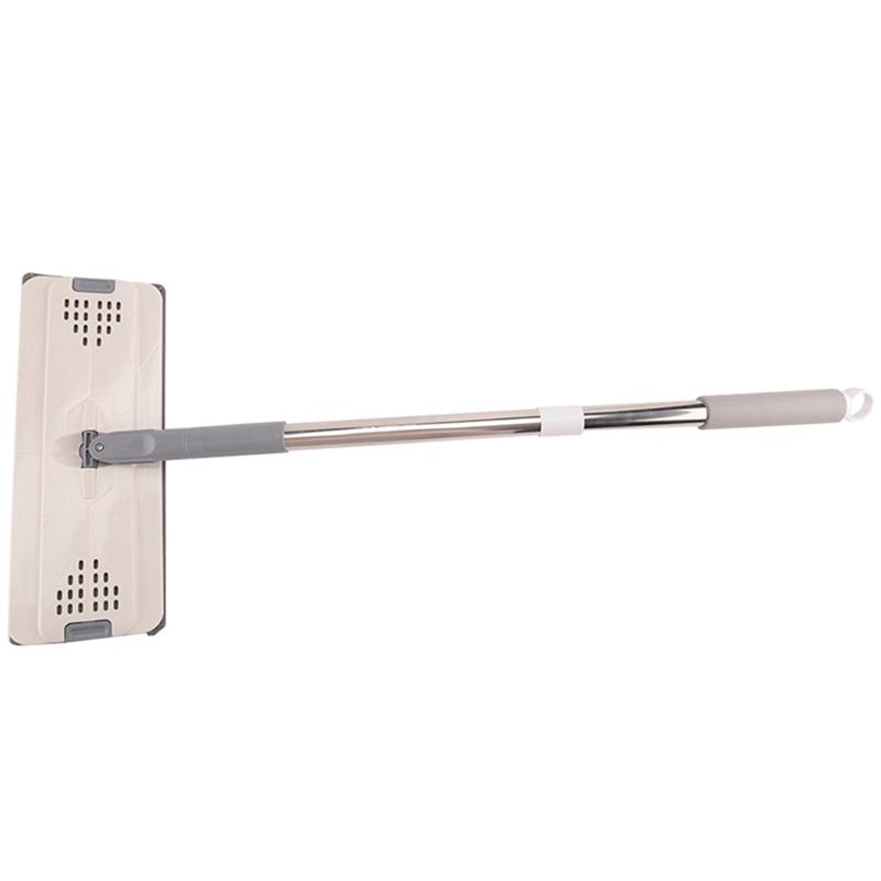 Lazy Flat Floor Mops And Bucket Set Free-Hand Wash Flat Mop Set For Hardwood Flat Squeeze Mop