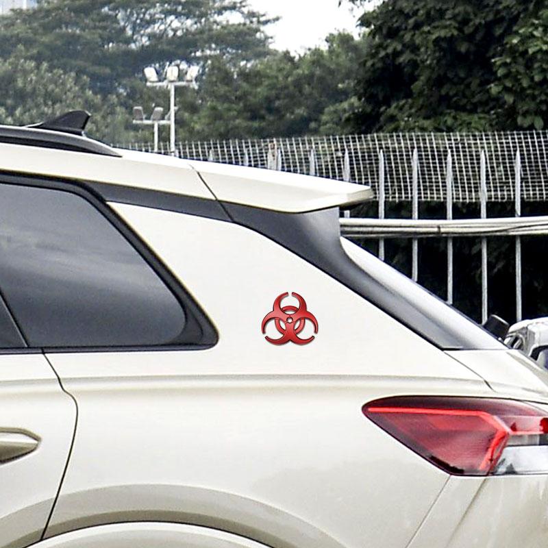 Металлический 3D-стиль автомобиля Resident Evil, наклейка с логотипом, эмблемой, значком, наклейкой, автомобилем, мотоциклом, компьютером, крышкой топливного бака, аксессуарами