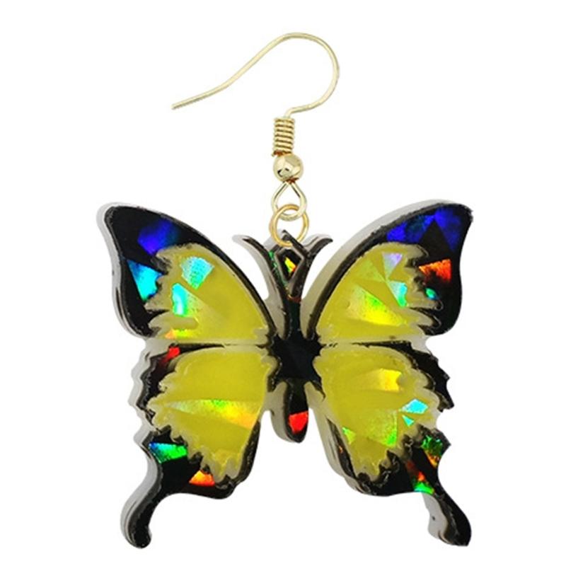 Colorful Holographic Resin Mold Silicone,Butterfly-Resin Mold,Pendant Mold for  Jewelry Making Silicone Keychain Mold