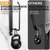 Hat Rack for Baseball Caps (2-Pack), Stainless Steel Hat Organizer for Baseball Caps, Multi-Purpose Hooks for Wall, Strong Adhesive/Wall Drilled