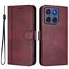 Роскошный простой кожаный чехол для Motorola Moto G75 G55 G35 G45 G85 G72 Edge50 G слоты для карт питания магнитная подставка ударопрочный откидной чехол