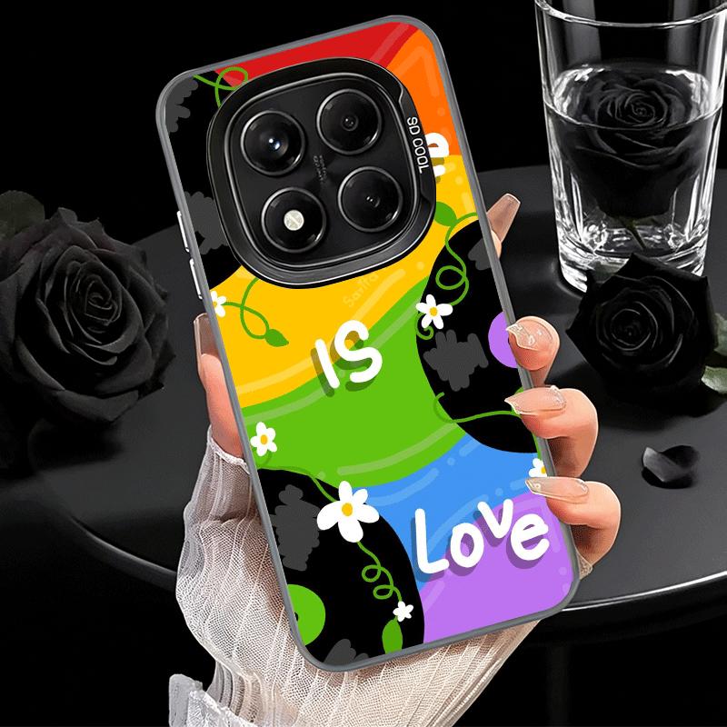 LGBT Rainbow Love Is Love Soft Phone Case for Xiaomi Redmi Note 13 14 15 Pro Plus 12S 12 11S 11 11T 10S 10 Shockproof Cover Back