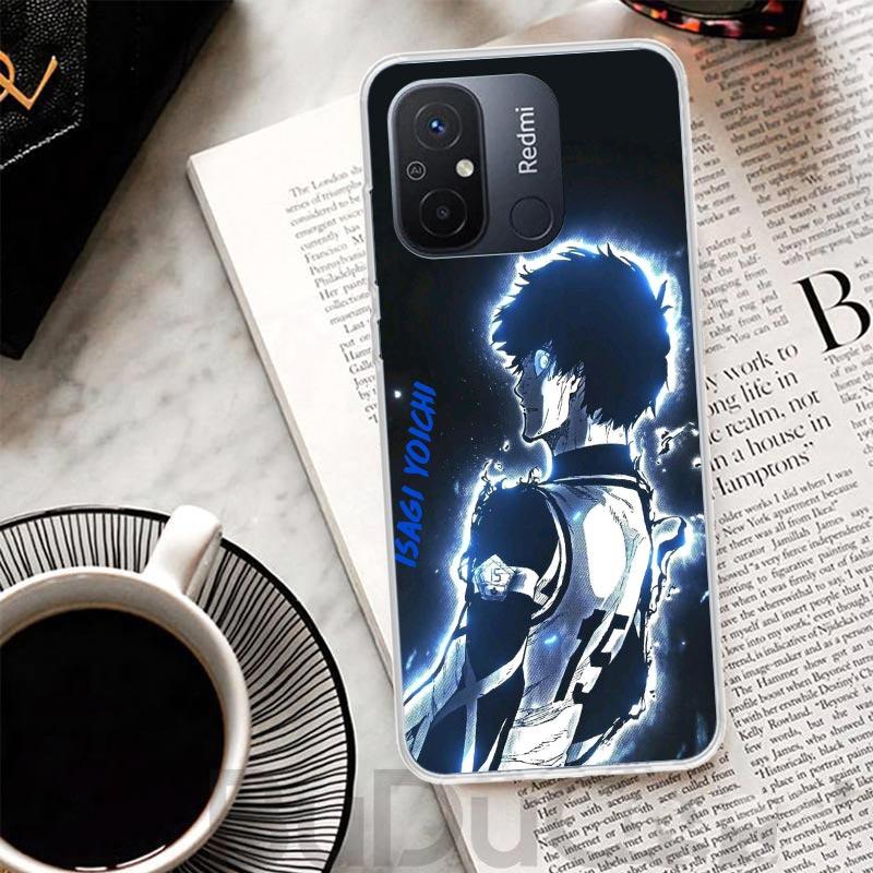 Blue Lock Исаги Ёити Чехол Для Xiaomi Redmi 14C 13 13C 12 12C 10 10C 9 9C 9T 9A Чехол Для Телефона 10A 8A 8 7A 7 6A 6 Pro K70 K60 K40