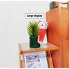 1:12 Scale Dollhouse Miniature Short Boots Vase Realistic Mini Flower Pot for Hobbyist Dollhouse Collection Decor