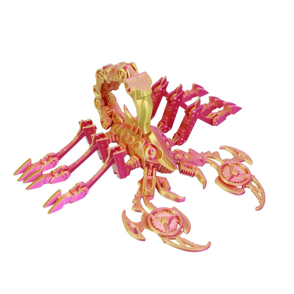 3D-печатная игрушка-скорпион с подвижным суставом для взрослых и детей