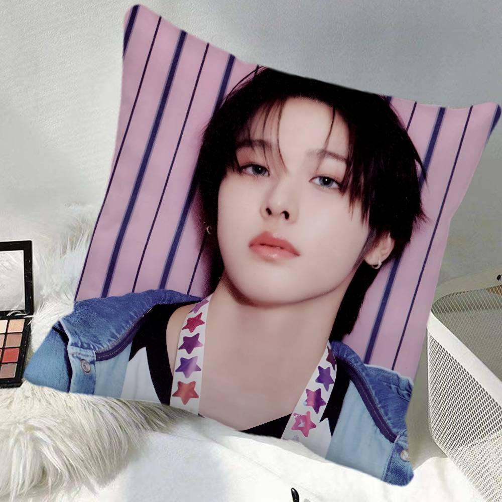 Riku Nct Wish Pillow Case Square Pillow Bedroom Sofa Leisure Comfort Cushion Car Home Decoration