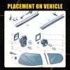 Левый наружный держатель лампы фонаря 5K0945257 Для 2009-2013 Vw Golf 6 Mk6 Держатель лампы заднего фонаря Автомобильные аксессуары