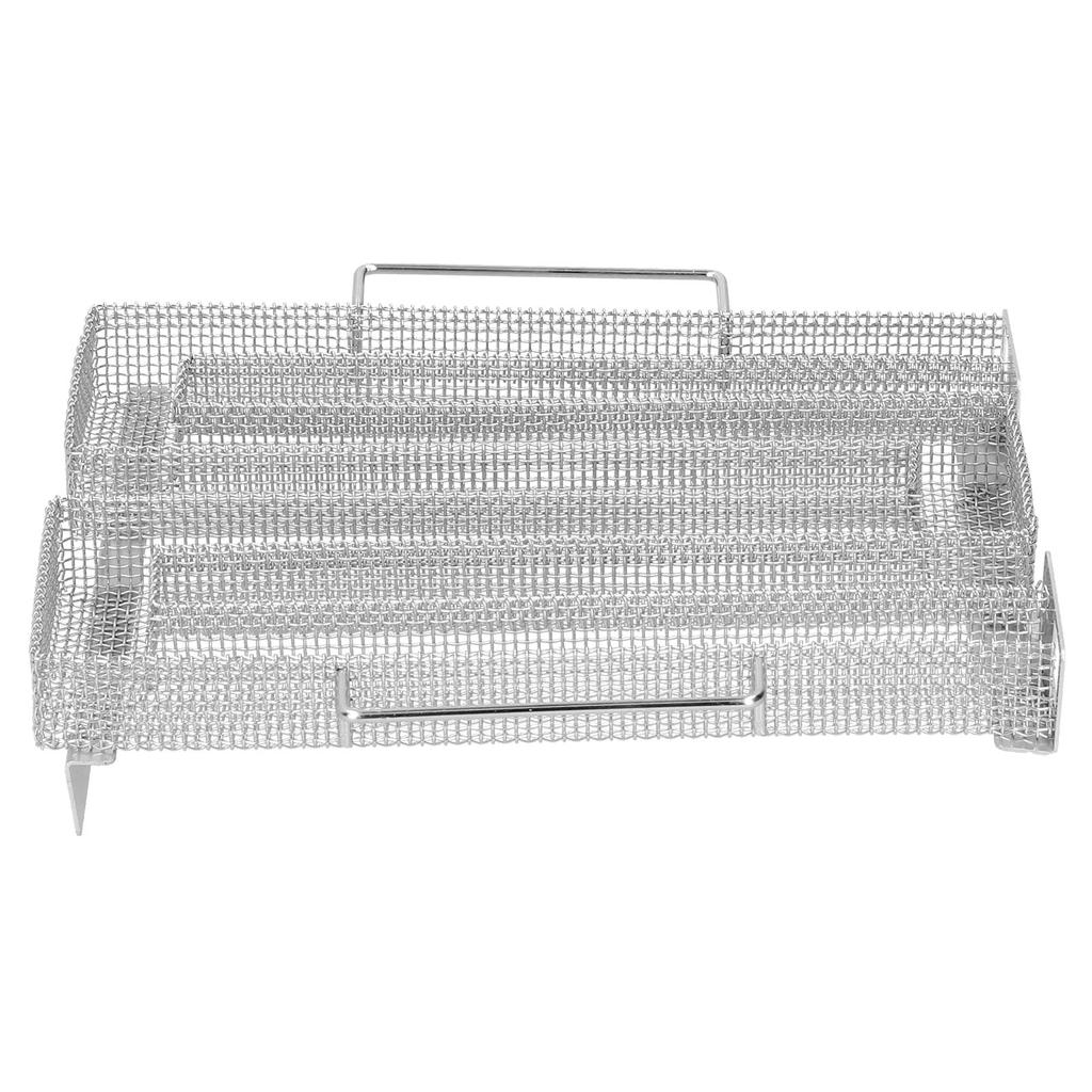 Low M Shaped Cold Smoke Generator Barbecue Net Stainless Steel Smoker Tray for Cold/Hot Smoking