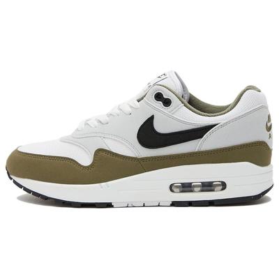 Мужские кроссовки Air Max 1 Medium Olive White Black Pure-Platinum FD9082-102