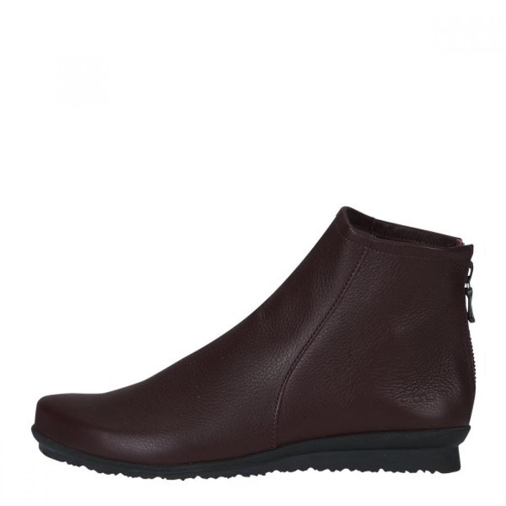 Riccio Anna Women Leather Ankle Boots Black Hs33arc001wn