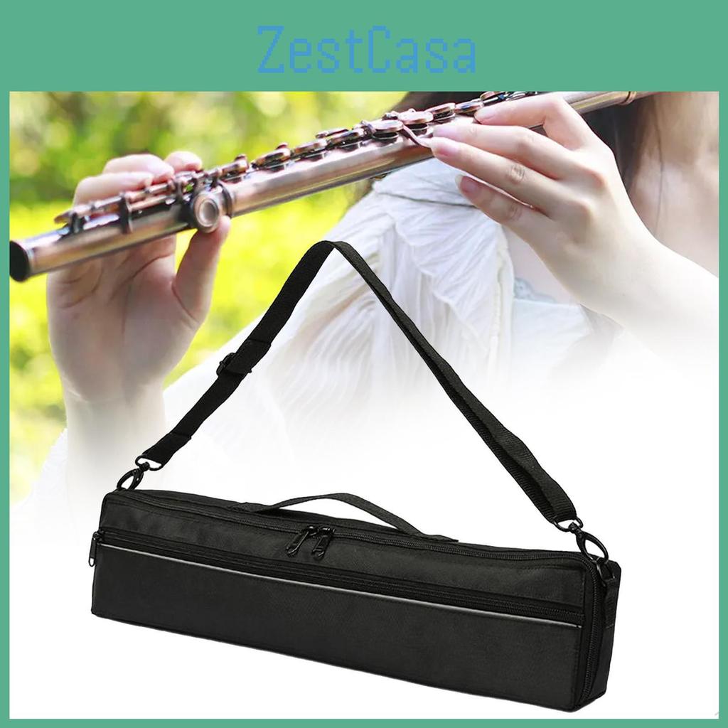 16 Carrying Flute Hole Portable Bag Handbag Music Instruments Water Resistant Adjustable