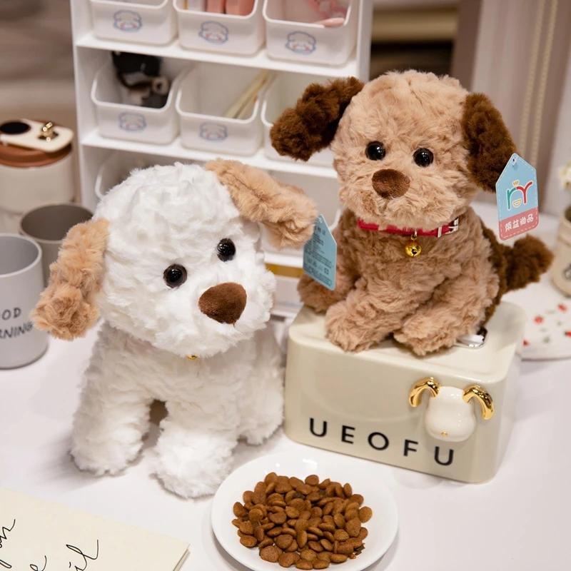 Cute Dog Plush Toy Soft Kawaii Puppy Doll Cartoon Animal Corgi Shiba Inu Pug Dog Stuffed Pillow Children Birthday Christmas Gift