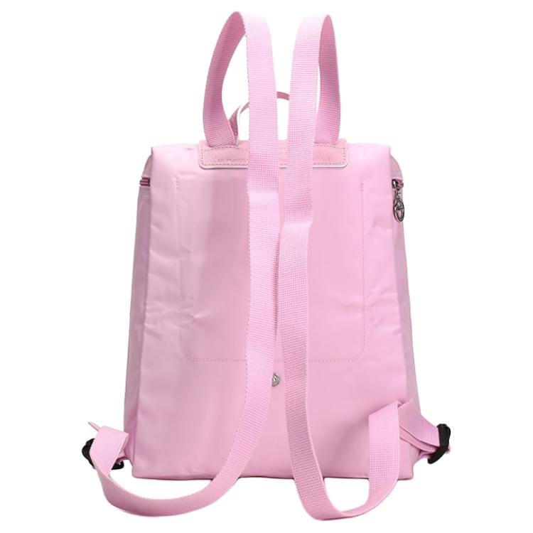 Longchamp Le Pliage Foldable Fabric Backpack Small Women backpack Pink 1699619P36