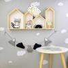 Wooden Creative Storage Rack Children'S Room Bedroom Wall Decoration Storage Rack Wall Shelf For Home Office Decorative Storage