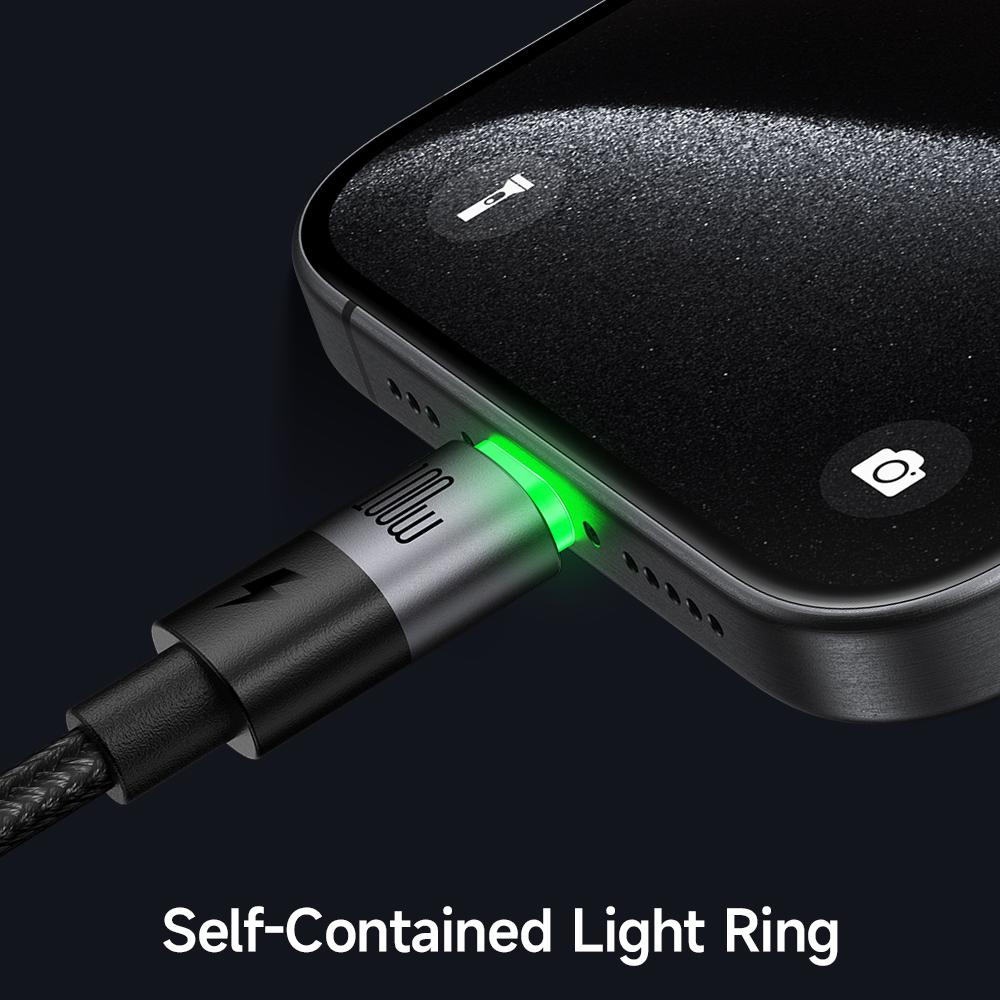 MCDODO CA-6740 2-в-1 USB-C Кабель 100 Вт Быстрая Зарядка Два порта Type-C Плетеный Шнур 1.5 м для Нескольких Устройств