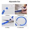 LED Dog Collar USB Rechargeable Glowing Pet Dog Collar for Night Safety Fashion Light Up Collar for Small Medium Large Dogs