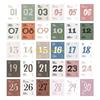 W89C 2026 Tearable Desk Calendar 365 Day Daily Calendar Writing Notepads Light Weight Portable For Daily Tasks And Reminders