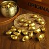 Brass Cylinder Five-way God of Wealth Cylinder Home Desktop Creative Ingot Ornament Pure Copper Metal Handicrafts Copper Handicrafts