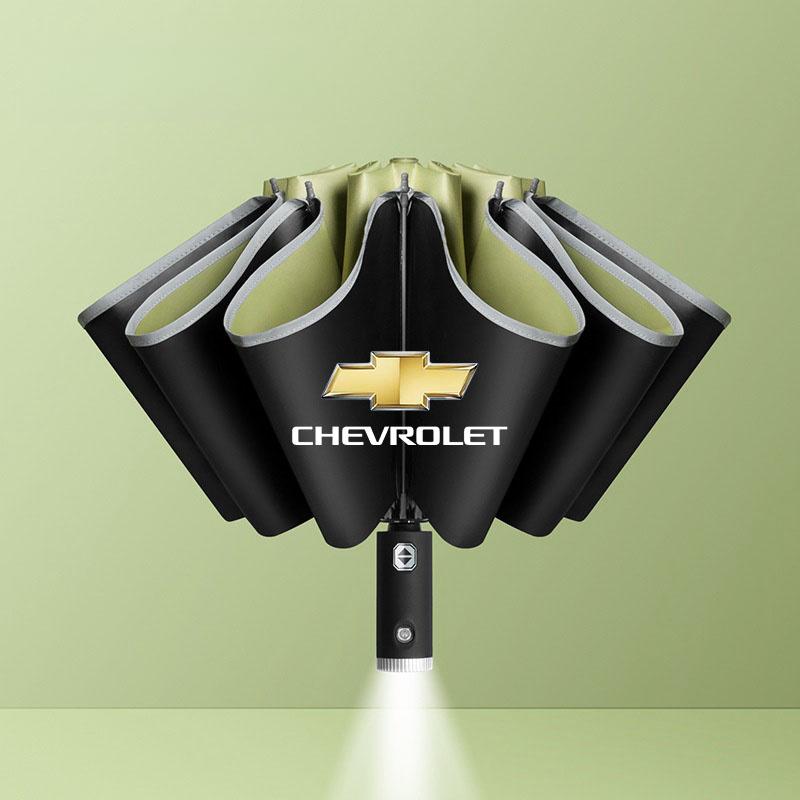 Для Chevrolet Aveo Bolt Onix Cruze Spark Cavalier ColoradoTrailblazer Traverse Автомобильный автоматический складной ветрозащитный солнцезащитный зонт