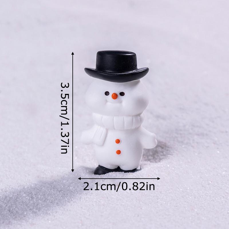 1PC Creativity DIY Resin Ornaments Micro Landscape Gift Mini Accessories Christmas Decorations Adorn