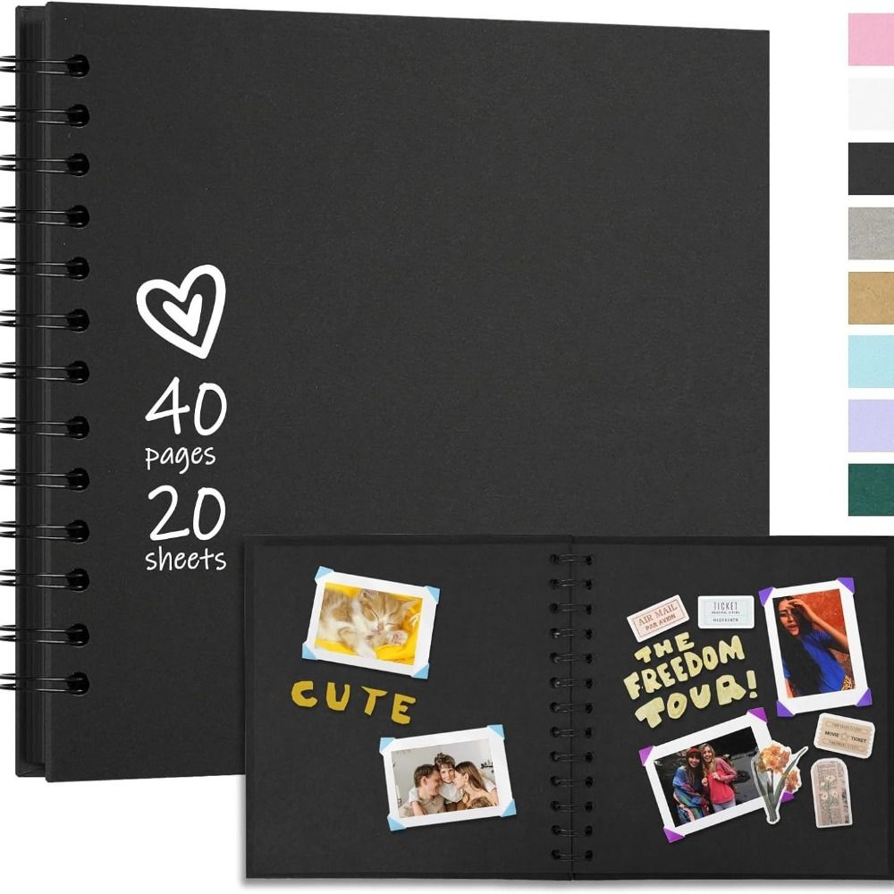 Creative Photo Album Kraft Paper Commemorative Album Collect Book Scrapbook Gift