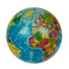 Bouncing Ball In the Shape of the Earth Globe
