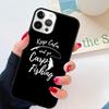 Carp Fishing Quotes coque Phone Case for iPhone 17 Air 16 Coque 15 14 12 13 PLUS 11 PRO MAX Cover Funda