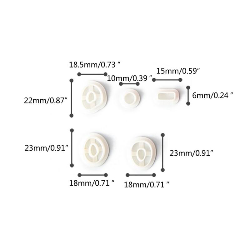 Мягкая керамика, резак для глины, геометрическая форма для вырезания сережек, пластиковая глина, форма для сережек, керамические инструменты для начинающих