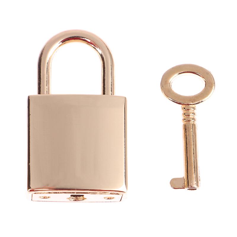 Мини-замки с замком для ключей с ключом для шкатулки для хранения ювелирных изделий