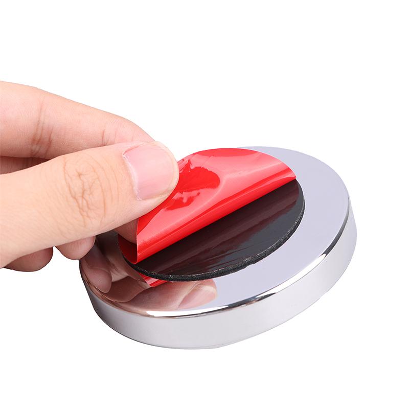 2Pcs 75Mm 3R-036 Stick-On Convex Blind Spot Rearview Mirror With Adjustable Wide Angle