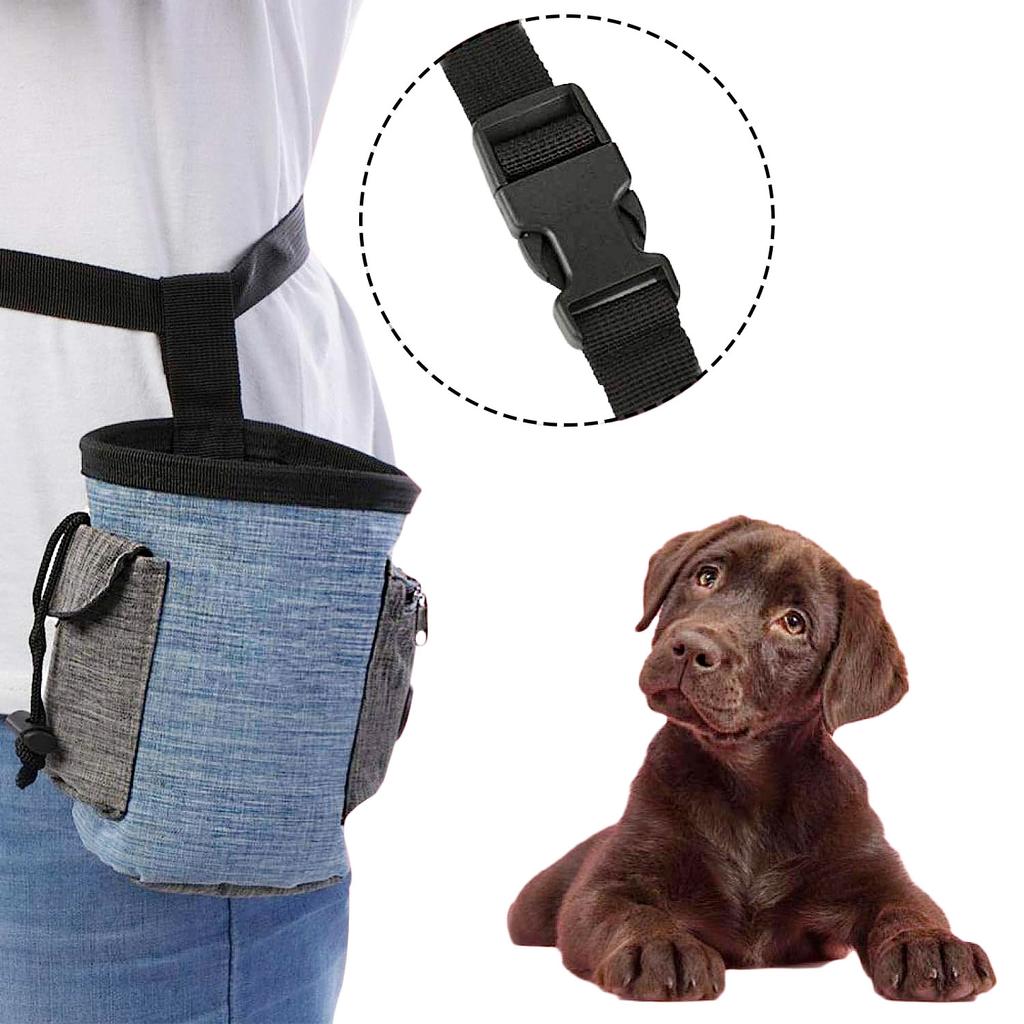 MAILO dog treat pouch blue
