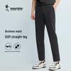 Мужские всесезонные брюки прямого кроя в стиле business casual