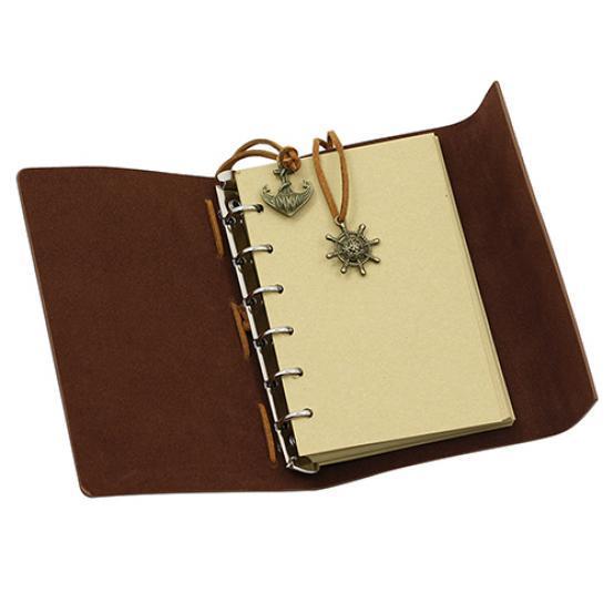 Cover Notebook Retro Faux Leather Journal Traveler Book Diary Blank String