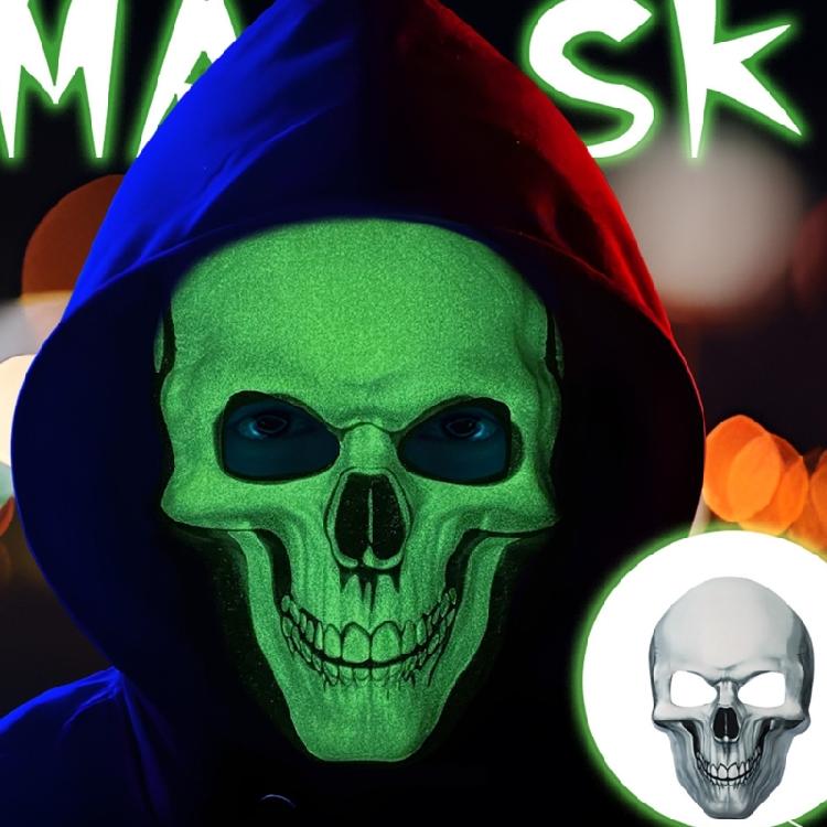 Маска для лица с черепом Маскарадная маска Маска на все лицо Аксессуар для костюма на Хэллоуин Для мужчин Женщин Маскарад Косплей