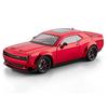 1/24 Dodge Challenger SRT Hellcat Alloy Electroplating Sports Car Model Metal Racing Car Vehicle Model Sound Light Kids Toy Gift