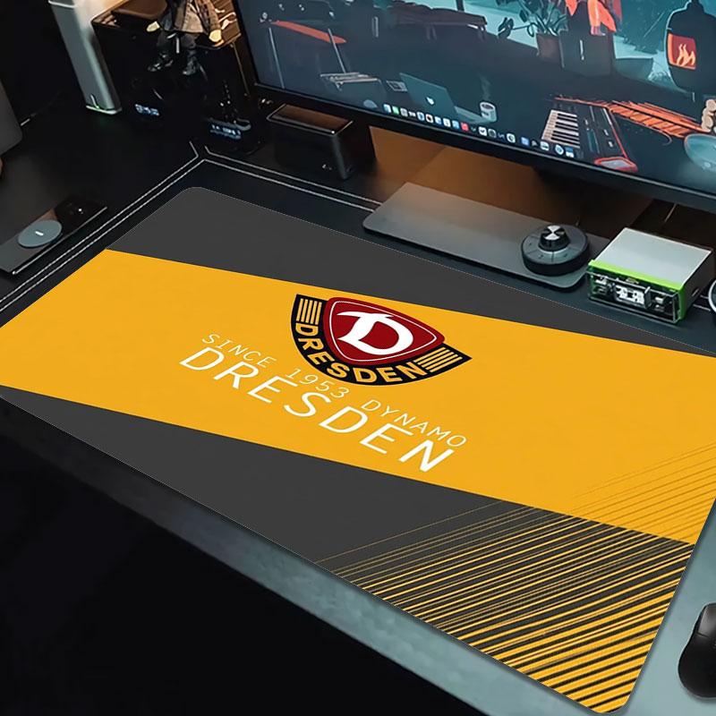 Dynamo Dresden Большой Коврик для Мыши Большой Игровой Коврик для Стола Нескользящий Ноутбук Планшет Большой Коврик для Мыши XXL Коврик Мини ПК Игровой Коврик с Заблокированным Краем