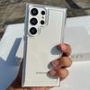 Подходит для чехла для мобильного телефона Samsung S25 Ultra Прозрачный Простой S24S23S22 Полный пакет Противоударный Акриловый Космический чехол
