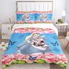 Alice White Rabbit Adventure Print 3Pcs Bedding Setduvet Cover With 2 Bedropillowcase Home Birthday Gift