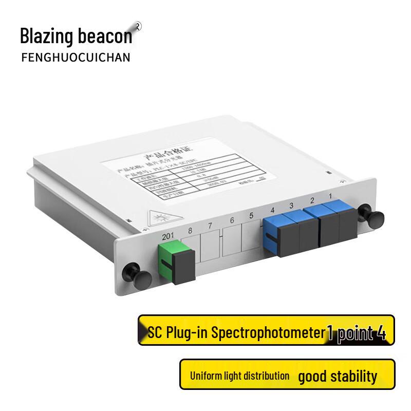 Telecom-grade Single-mode Fiber Optic Splitter