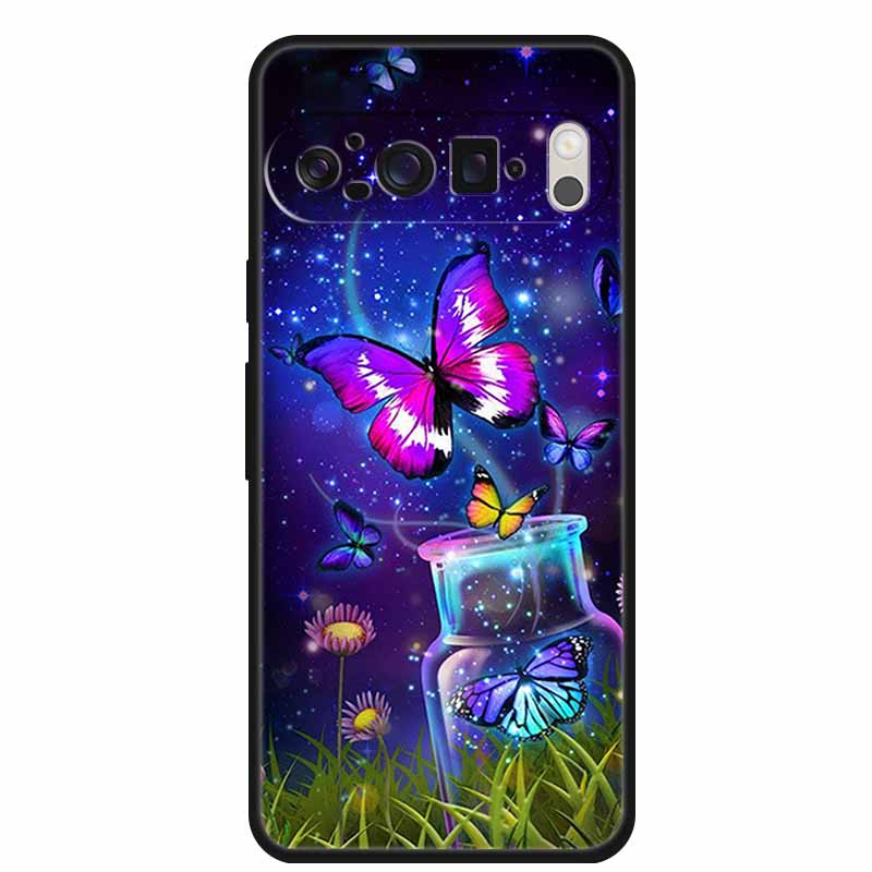 Для Google Pixel 10 Pro XL 5G Чехол 10Pro XL 6.8" Coque Черный Силикон Мягкий ТПУ Чехол для Телефона Для Google Pixel 10 Pro Чехол Оболочка Сумка