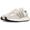 Adidas Originals Retropy E5 Fabric Leather Shock Absorbing Non-Slip Wear-Resistant Low-Top Sports Casual Shoes Women Sneakers Gray White GY9916