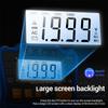 Insulation Resistance Tester 100VCelsius 250VCelsius 500VCelsius 1000V Resistance Tester with LCD Backlight Digital Display Screen