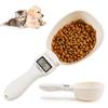 LED Pet Food Scale Spoon Dog Cat Feeding Food Measuring Spoon Electronic Precision Weighing ToolDigital Display Kitchen Scale