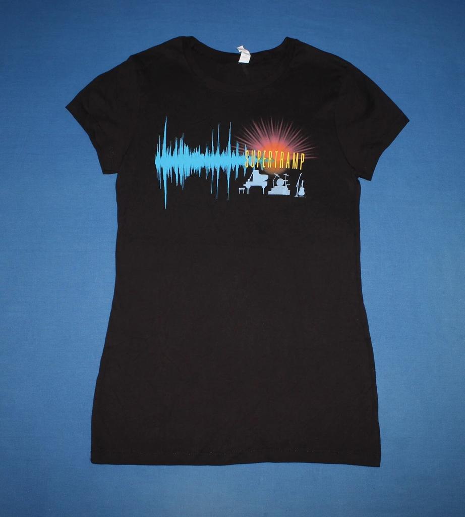 Supertramp Shirt Tour 2011 Double Sided Progressive Rock Band Women's Tee