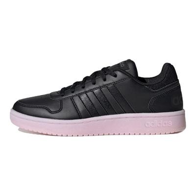 Кеды Neo Hoops 2.0 Retro Casual с низким верхом Женские кеды Черно-фиолетовые EE7895