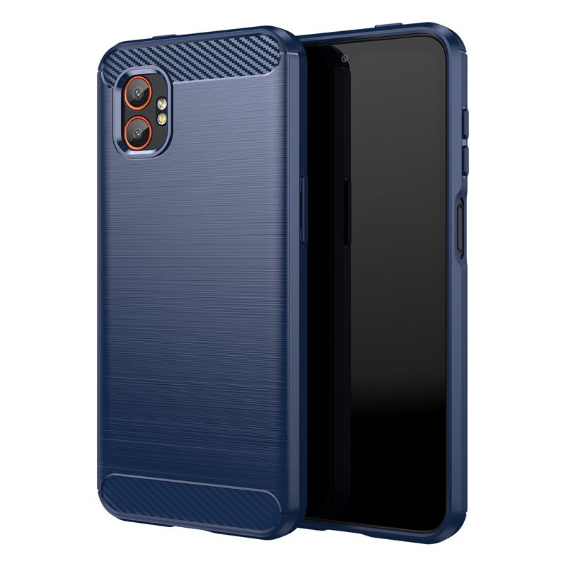 Для чехла Samsung Galaxy XCover 7 Pro Чехол Для Samsung XCover7 Pro Силиконовый Чехол с Задней Крышкой из Углеволокна Для Чехла Samsung XCover 7 Pro
