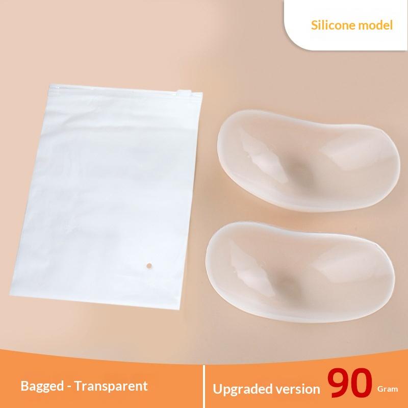 Seamless Silicone Shoulder Pads Invisible Anti-Slip Shoulder Enhancer Pads Breathable Right Angle Shoulder Mat for Women